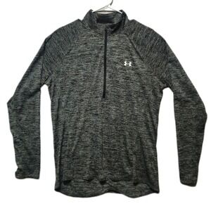Under Armour HeatGear Tech Twist Womens XL Loose 1/2 Zip Long Sleeve Pullover